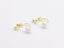 Gold-Plated Pearl Chic Earrings Carousel 1