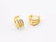 Glamorous Gold-Plated Zirconia Trendy Earrings Carousel 1