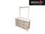 SALE!!! NZ Pine Dressing Table With Mirror (White) Carousel 1