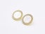 Gold-Plated Fashion Glittering Zirconia Earrings Carousel 2