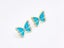 Delicate Rhodium-Plated Butterfly Design Earrings Carousel 2