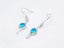 Gleaming Blue Zirconia Fashion Earrings Carousel 1