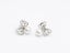 Pearl Zirconia White Gold Elegant Earrings Carousel 1