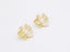 Elegant Gold-Plated Pearl-Inlaid Flower Earrings Carousel 2