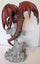 Red dragon on a large celtic cross Carousel 5