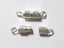 2 SILVER SCREW CLASPS Carousel 1