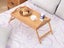 Bed Tray Table Foldable Wooden Breakfast Tea Coffee Table Laptop Desk Snack Tray Carousel 5