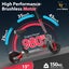 Promo! 45KM-980W- Off-Road-Removal Seat- Folding Electric-Scooter C1 Pro Carousel 4