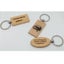 Wooden ID Tags Blank Square Wooden Key Chain for Laser Engraving 10 Pcs Carousel 5