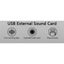5.1 USB to 3.5mm mic headphone Jack Stereo Headset 3D PC Sound Audio Adapter for Carousel 7
