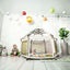 Baby Playpen Kids Tent Carrying Bag Portable Play Yard Toddlers (Beige) Carousel 4