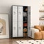 6-Door Storage Locker Combination Steel Cabinet Carousel 3