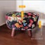 Retro light luxury small cotton and hemp stool Carousel 3