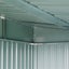 [Grey] Bike Shed / Motorbike Shed 1620mm x 2360mm x 2030mm Carousel 6
