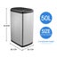 50L Sensor Bin Trash Rubbish Bin Carousel 11