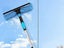 2 In 1 Window Squeegee Cleaner Tool With Extension Poles Glass Cleaner Kit Blue Carousel 6