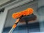 2In1 Window Squeegee Cleaner Tool With Extension Poles Glass Cleaner Kit Orange Carousel 4