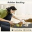 Solid Color Oval Mat for Pets - Absorbent & Non-Slip Carousel 3