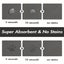 Solid Color Oval Mat for Pets - Absorbent & Non-Slip Carousel 5