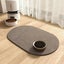Solid Color Oval Mat for Pets - Absorbent & Non-Slip Carousel 7