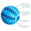 Interactive Rubber Chew Ball for Dogs & Cats - Treat Feeder & Tooth Cleaner Carousel 6