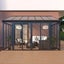 [Black] Aluminium Luxury Outdoor Sunroom Kit 10 x 14 ft Carousel 3