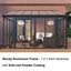 [Black] Aluminium Luxury Outdoor Sunroom Kit 10 x 14 ft Carousel 5