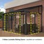[Black] Aluminium Luxury Outdoor Sunroom Kit 10 x 14 ft Carousel 6