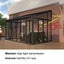 [Black] Aluminium Luxury Outdoor Sunroom Kit 10 x 14 ft Carousel 7