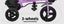 Bopeep Kids Tricycle Trike Ride On Toy Toddler Balance Bike Pram Stroller Purple Carousel 6