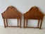 Crème de la Crème 2x Bur Walnut Single Headboards Carousel 1