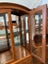 Crème de la Crème Bur Walnut Display Cabinet Carousel 4