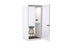 Haven Solo Pod Booth, Clear Glass, White Exterior Carousel 3