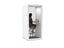 Haven Solo Pod Booth, Clear Glass, White Exterior Carousel 4