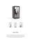 Haven Solo Pod Booth, Clear Glass, White Exterior Carousel 5