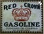 Red Crown Gasoline Tin Sign Carousel 1