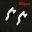 60PK Curtain Track Gliders Extendable Universal Slider Replacement Runners Rail Carousel 1