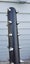 RARE 81cm 68-Spike Full-Metal Wolf Fang Club Staff Coolest Boys Gift BRAND NEW Carousel 8