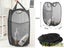 FOLDABLE LAUNDRY BACKETS TRAVEL CLOTHES STORAGE L Carousel 1