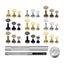 360 x Metal Snap Fasteners Kit Press Studs Buttons Tool For Sewing Craft Leather Carousel 6