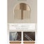Compact Bamboo 5-Tier Storage Cabinet with Clear Acrylic Doors Carousel 4