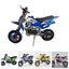 49CC KIDS DIRT BIKE POCKET 2 STROKE MINI MOTOR MONKEY ATV TOYS BLUE Carousel 3