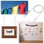 10Pack Picture Rail Hook Wall Hanging Kit Wire Hanger Picture Hanging Hook 150cm Carousel 3