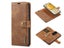 PU Leather Magnetic Detachable Wallet Case Cover for Huawei P50 Brown Carousel 1