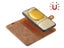 PU Leather Magnetic Detachable Wallet Case Cover for Huawei P50 Brown Carousel 3