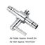 5x Air Flow Line Control Valve Aquarium Fish Tank Regulator Pump Tube Valve 4mm Carousel 1