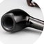 1pcs Ebony Wood Smoking Pipe Classic Wooden Pipes Handmade Tobacco Pipe Black Carousel 5
