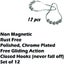 12 Pcs Shower Curtain Hooks for Bathroom, Stainless Steel Hooks -Sliver Carousel 3