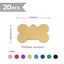 xTool Mixed Color Anodized Aluminum Bone Dog Tag (20pcs) Carousel 3
