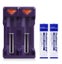 Ni-MH Minidisk CD Walkman Gumstick 1.2V 1400mAh Charger + Twinpack Batteries Carousel 1